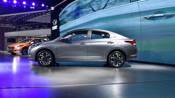Hyundai официально презентовал в Китае новый Solaris