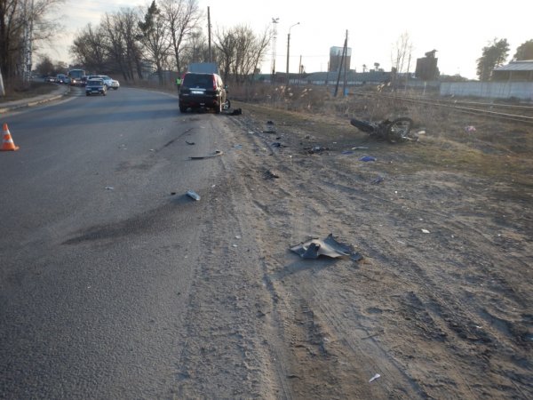 В страшном ДТП погибли мотоциклист и пожилая женщина в Белгородской области