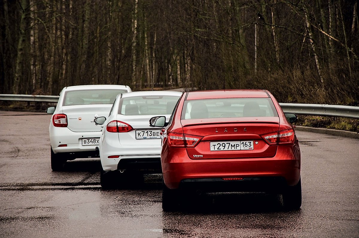 LADA Vesta – Hyundai Solaris – Renault Logan: Сравнение бюджетников с ...