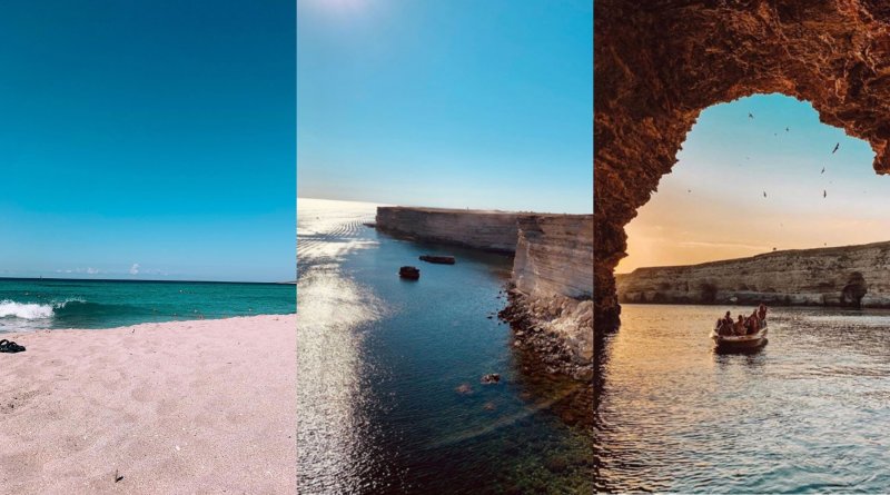 Пляжи Оленевки и мыс Тарханкут. Кадры: Instagram и «ВКонтакте»
