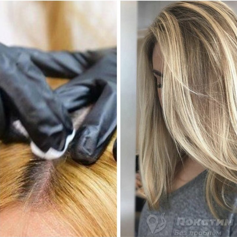 Фото автора «Покатим» — работа пилинга против лоснящихся волос