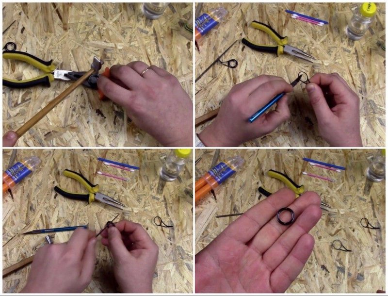 Процесс ремонта: извлечение металлического и керамического колец. Источник изображения: FishingVideoUkraine