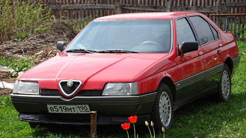 Фото: Alfa Romeo 164, источник: Drive2