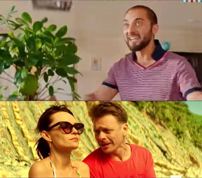 Фото: Демис, Павел и Юлия Подозерова в сериале «Отпуск»